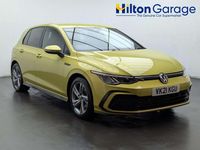 Used VW Golf VIII R-line 150 HP (110 kW) 2021 Yellow Hatchback