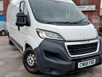 Used Peugeot Boxer 130 HP (95 kW) 2018 White Van