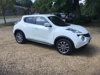 Used Nissan Juke Tekna 110 HP (80 kW) 2017 White SUV