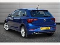 Used VW Polo Style 95 HP (69 kW) 2022 Blue Hatchback