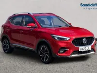 Used MG ZS Exclusive 111 HP (81 kW) 2022 Tri coat  dynamic red SUV