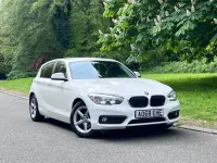 Used BMW 116 Comfort Edition 116 HP (85 kW) 2018 White Hatchback