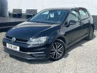 Used VW Golf VII SE 110 HP (80 kW) 2018 Black Hatchback