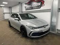 Used VW Golf VII R-line 150 HP (110 kW) 2020 Silver Hatchback