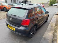 Used VW Polo SE 70 HP (51 kW) 2010 Black Hatchback