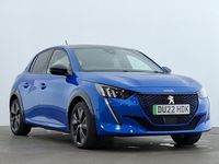 Used Peugeot e-208 Premium 100 kW (136 HP) 2022 Blue Hatchback