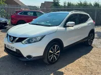 Used Nissan Qashqai Tekna 110 HP (80 kW) 2014 White SUV