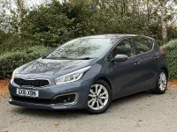 Used Kia Ceed 133 HP (97 kW) 2016 Blue Hatchback