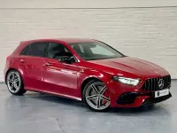 Usado Mercedes A45 AMG AMG 421 HP (309 kW) 2021 Vermelho Citadino