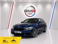 Used BMW 530e M Sport 252 HP (185 kW) 2018 Blue Sedan
