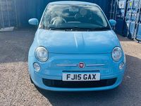 Used Fiat 500 Lounge 2015 Blue Hatchback