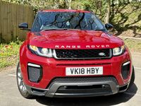 Used Land Rover Range Rover evoque Dynamic 2018 Red SUV