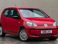 Used VW up! 2016 Red Hatchback