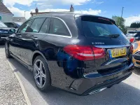 Used Mercedes C220 AMG Line Premium 2017 Black Estate