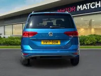 Used VW Touran SEL 150 HP (110 kW) 2017 Blue MPV