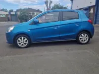 Used Mitsubishi Mirage 2014 Blue Hatchback