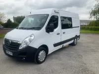 Used Vauxhall Movano 130 HP (95 kW) 2018 White MPV