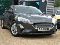 Used Ford Focus Titanium 125 HP (91 kW) 2018 Grey Hatchback