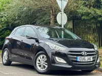 Used Hyundai i30 SE 110 HP (80 kW) 2016 Black Hatchback