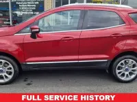Used Ford Ecosport Titanium 125 HP (91 kW) 2018 Red SUV