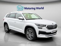Used Skoda Kodiaq LAURIN & KLEMENT 188 HP (138 kW) 2022 White SUV