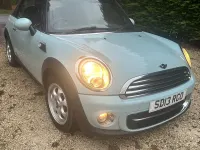 Used Mini Cooper D Cabriolet 112 HP (82 kW) 2013 Blue Cabriolet