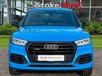 Used Audi Q5 Black Edition 190 HP (139 kW) 2019 Blue SUV