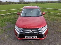 Used Mitsubishi Outlander P-HEV 199 HP (146 kW) 2016 Red Estate