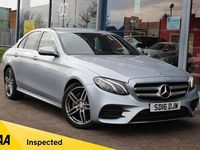 Used Mercedes E220 AMG line 194 HP (142 kW) 2016 Silver Sedan