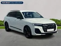 Begagnad Audi Q7 Black Edition 2026 Vit SUV