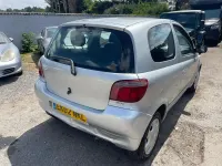 Used Toyota Yaris 86 HP (63 kW) 2002 Silver Hatchback