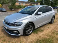 Used VW Polo R-line 115 HP (84 kW) 2020 Silver Hatchback