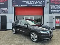 Used Audi Q3 S-Line 150 HP (110 kW) 2017 Black SUV