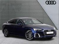 Used Audi A5 Sportback S-Line 161 HP (118 kW) 2023 Blue Hatchback