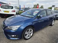 Begagnad Seat Leon FR 2014 Blå Kombi