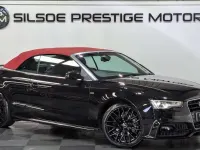 Used Audi A5 Cabriolet S-Line 2016 Black Cabriolet
