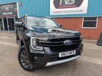 Begagnad Ford Ranger Wildtrack 2023 Svart Pickup