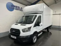 Used Ford Transit 130 HP (95 kW) 2021 White Cabriolet