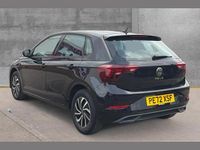 Used VW Polo Life 95 HP (69 kW) 2022 Black Hatchback
