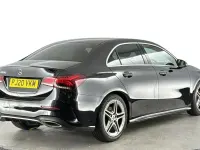 Used Mercedes A200 AMG line 2020 Black Sedan