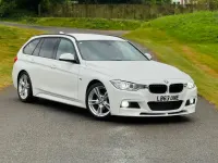 Begagnad BMW 320 2013 Vit Kombi