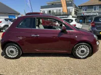 Used Fiat 500 Lounge 105 HP (77 kW) 2016 Red Hatchback