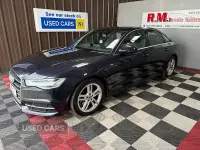 Used Audi A6 S-Line 190 HP (139 kW) 2017 Blue Sedan