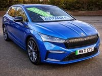 Used Skoda Enyaq iV SportLine 194 kW (265 HP) 2022 Blue SUV
