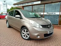 Used Nissan Note Tekna 110 HP (80 kW) 2010 Beige Hatchback
