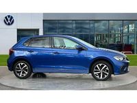 Used VW Polo Match 95 HP (69 kW) 2025 Blue Hatchback