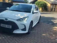 Used Toyota Yaris Design 2022 White Hatchback