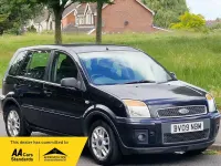 Used Ford Fusion Zetec 80 HP (58 kW) 2009 Black Hatchback