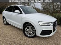 Used Audi Q3 S-Line 150 HP (110 kW) 2017 White SUV