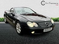 Used Mercedes SL350 245 HP (180 kW) 2004 Black Cabriolet